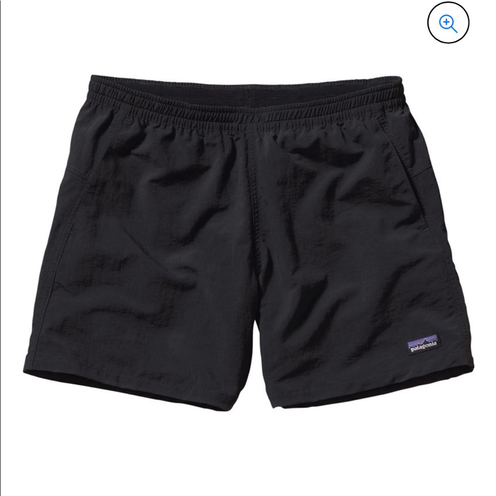 Patagonia Womens Baggies Black shorts